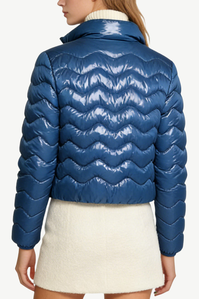 Women's Stand Collar Fashion Winter Thick Jacket