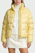 Women's Stand Collar Fashion Casual Thick Jacket