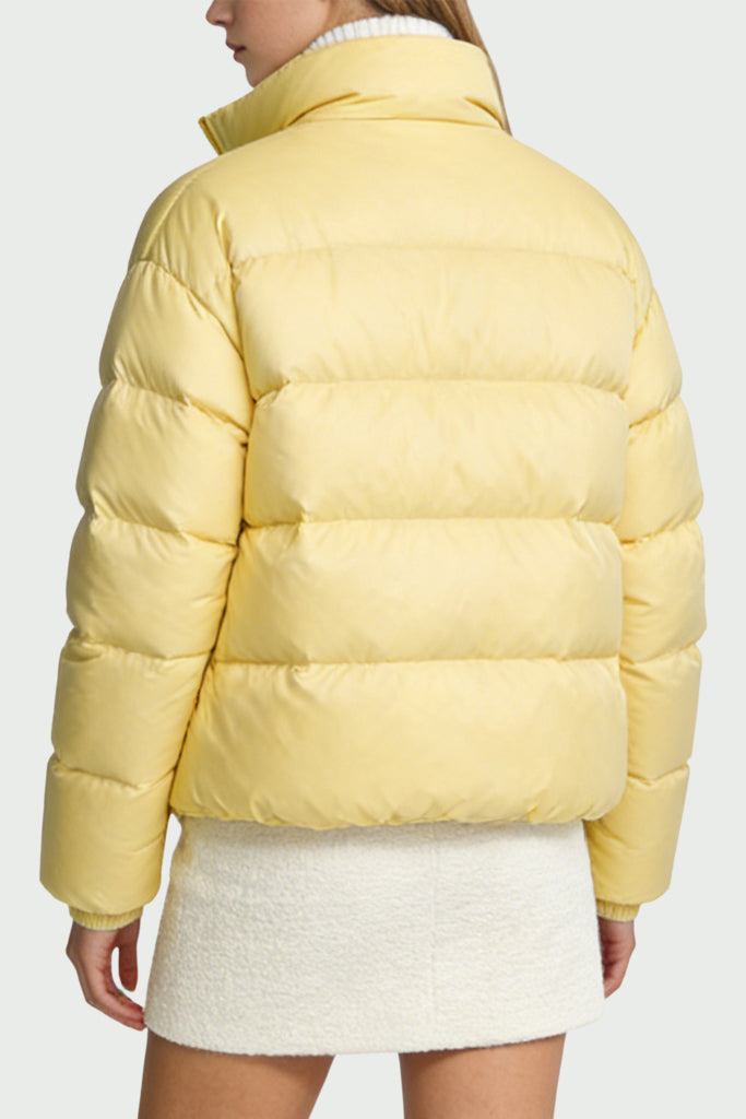 Women's Stand Collar Fashion Casual Thick Jacket
