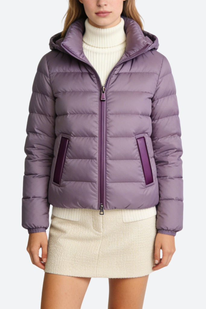 Women's Hooded Elegant Winter Thick Jacket