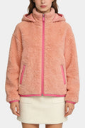 Women's Hooded Fashion Loose Casual Thick Jacket