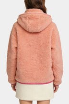 Women's Hooded Fashion Loose Casual Thick Jacket
