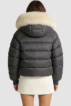 Women's Hooded Minimalist Loose Warm Thick Jacket