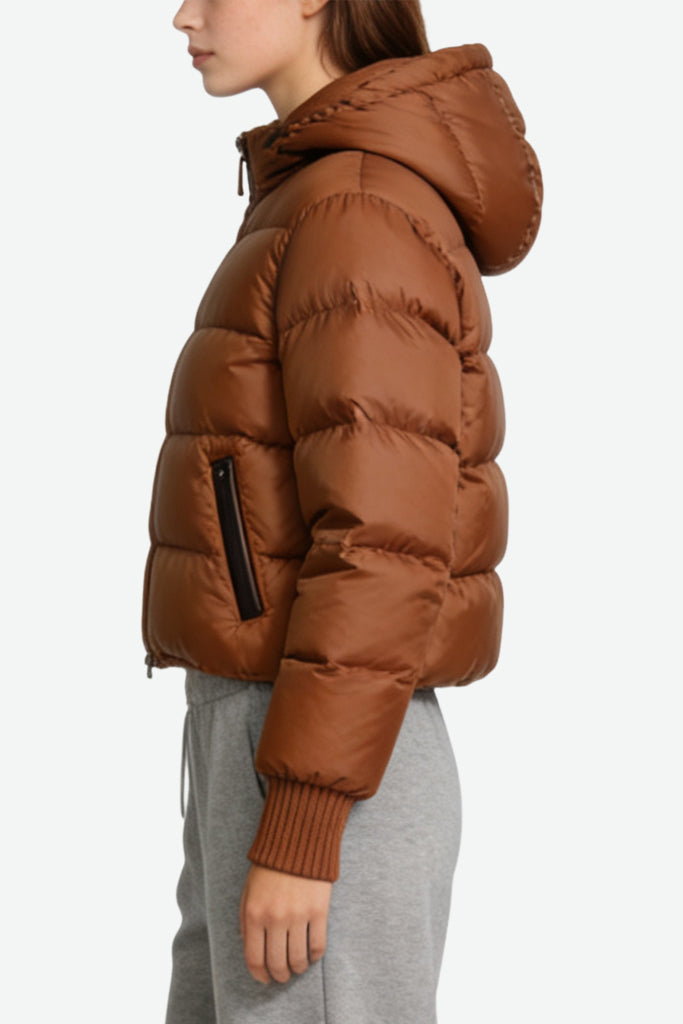 Women's Hooded Fashion Trendy Winter Thick Jacket