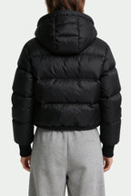 Women's Hooded Minimalist Loose Puffy Thick Jacket