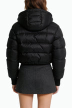 Women's Hooded Minimalist Casual Thick Jacket