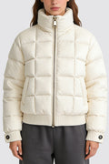 Women's Stand Collar Simple Temperament Thick Jacket