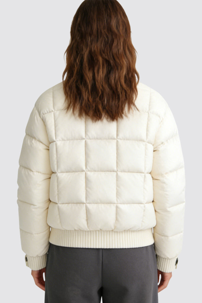 Women's Stand Collar Simple Temperament Thick Jacket