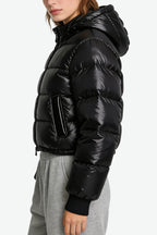 Women's Hooded Fashion Minimalist Casual Thick Jacket