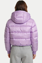 Women's Hooded Shiny Fashion Winter Thick Jacket
