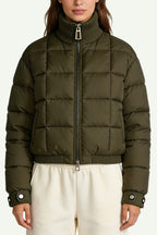 Women's Fashion Stand Collar Winter Warm Thick Jacket