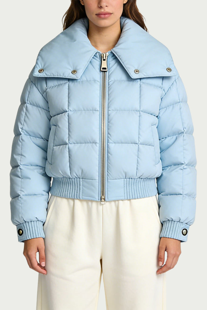Women's Wide Lapel Fresh Style Thick Jacket