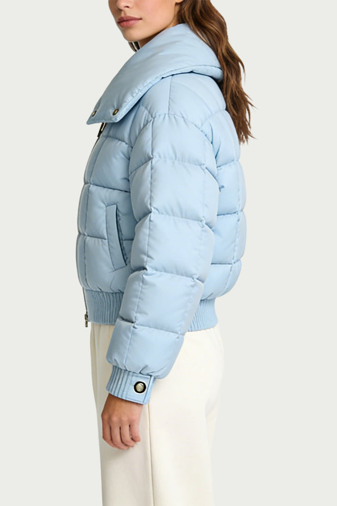 Women's Wide Lapel Fresh Style Thick Jacket