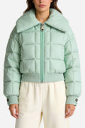 Women's Lapel Fashion Knitted Cuff Thick Jacket