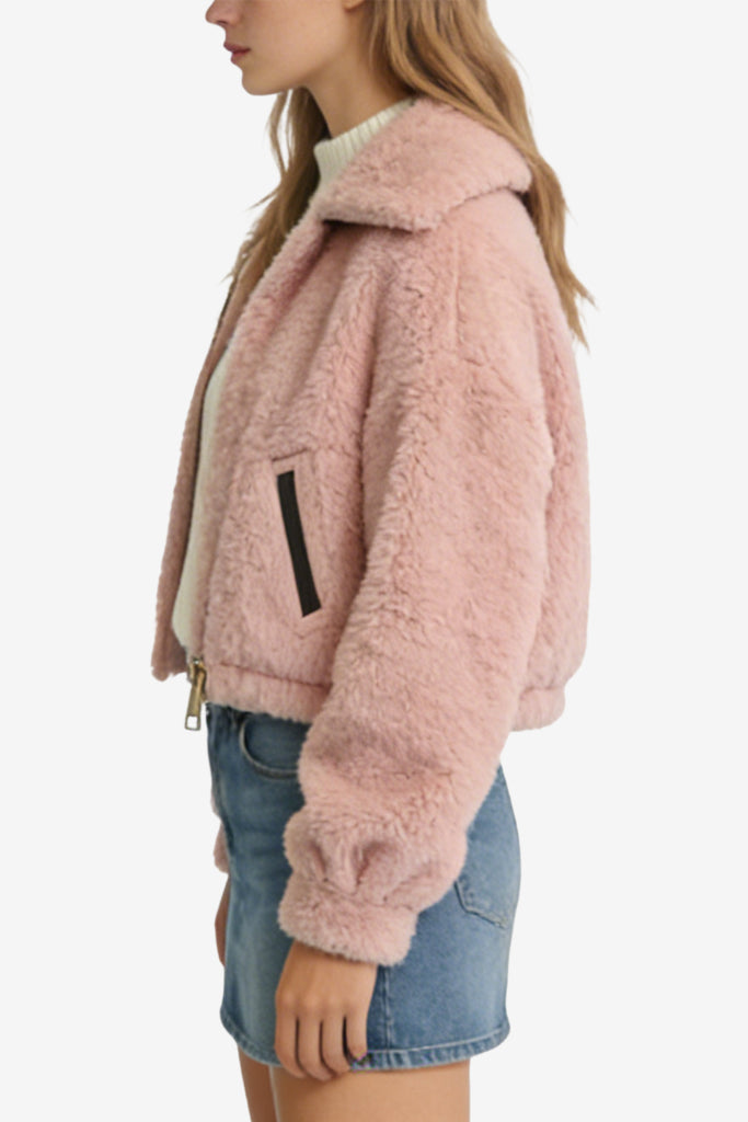 Women's Lapel Loose Fashion Winter Thick Jacket