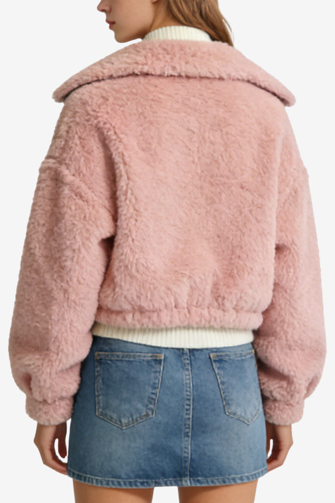 Women's Lapel Loose Fashion Winter Thick Jacket