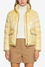 Women's Stand Collar Fashion Elegant Winter Thick Jacket