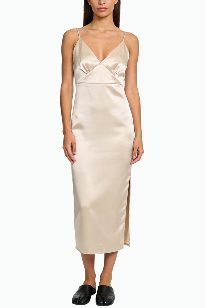 Elegant Temperament Sling Midi Dress
