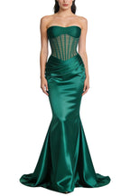 Elegant Strapless Women's Maxi Dresses