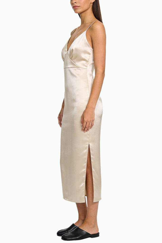 Elegant Temperament Sling Midi Dress