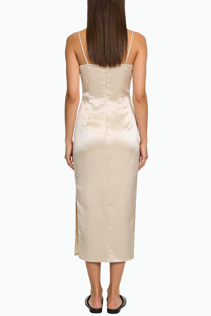 Elegant Temperament Sling Midi Dress
