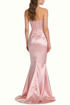 Romantic Strapless Women's Maxi Dresses