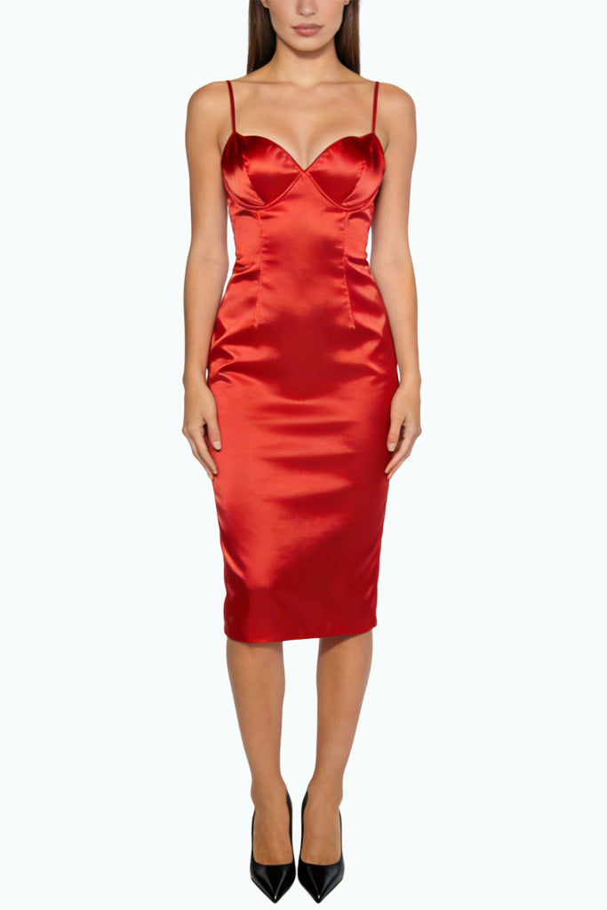 Sexy Sling Slim Midi Dress