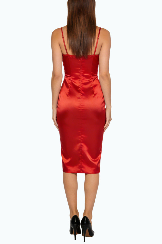 Sexy Sling Slim Midi Dress