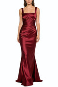 Square Neck Fashion Women's Maxi Dresses