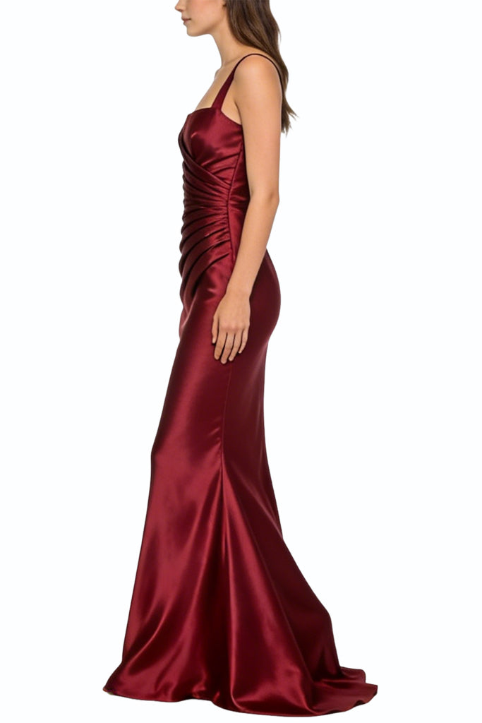 Square Neck Fashion Women's Maxi Dresses