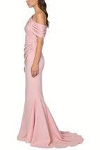 Romantic One-shoulder Maxi Dresses