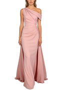 Classic One-shoulder Women's Maxi Dresses