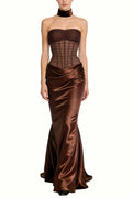 Classic Sleeveless Fitted Maxi Dresses