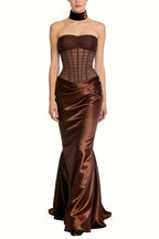 Classic Sleeveless Fitted Maxi Dresses