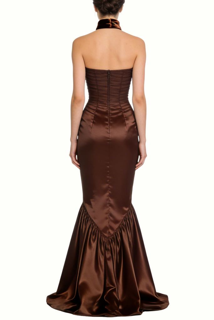 Classic Sleeveless Fitted Maxi Dresses
