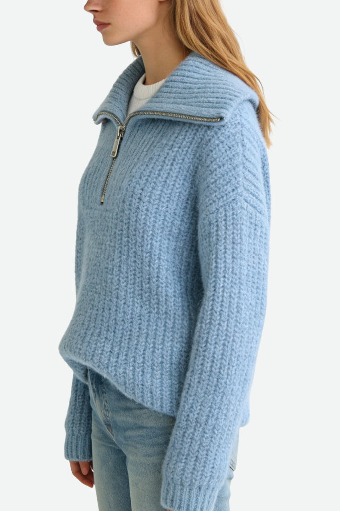 Women's Half-Zip Fashion Casual Sweater