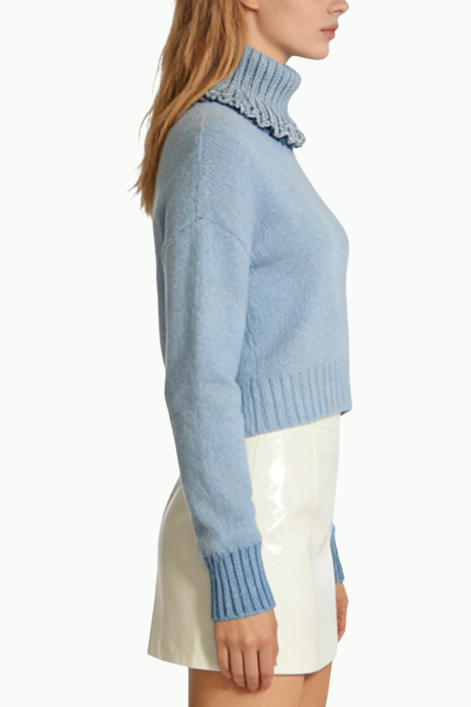 Women's Turtleneck Unique Warm Loose Sweater
