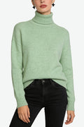 Women's Turtleneck Fashion Loose Casual Sweater