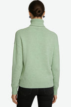 Women's Turtleneck Fashion Loose Casual Sweater