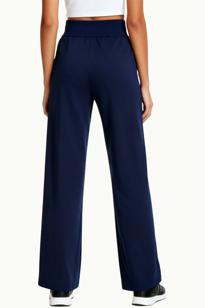 Fashion Loose High-Waist Wide-Leg Comfortable Casual Women's Sports Pants