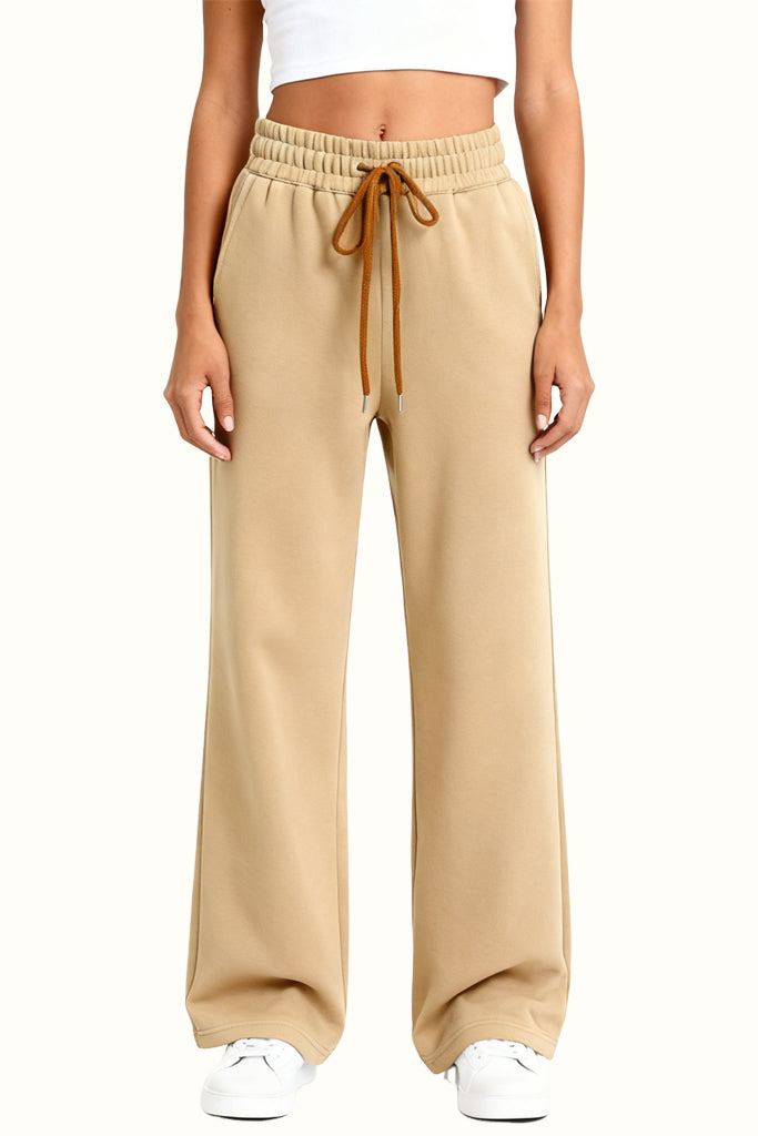 Minimalist Loose Fit Daily Wear Women's Sports Pants