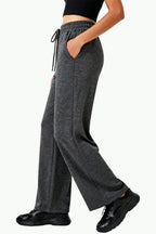 Versatile Casual Style Loose Wide-Leg Women's Sports Pants