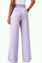 Gentle Temperament Wide-Leg Women's Sports Pants