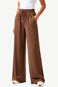 High-Waist Loose Wide-Leg Comfortable Daily Women's Sports Pants