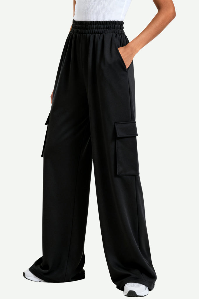 Cargo Style Loose Fit Women's Sports Pants