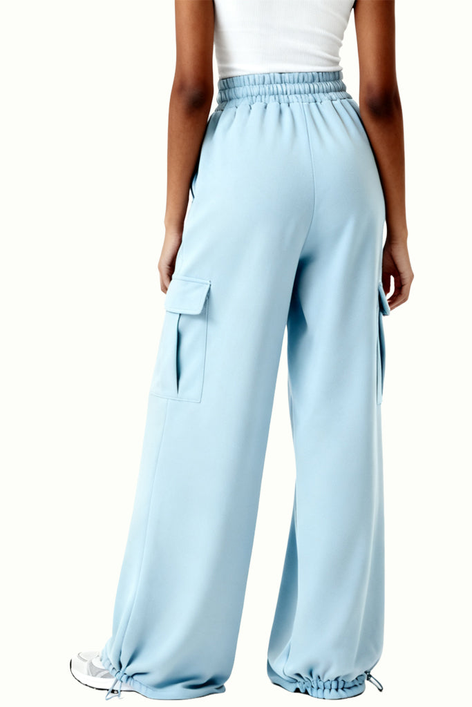 Minimalist Drawstring Loose Fit Women's Sports Pants