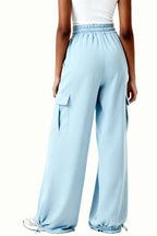 Minimalist Drawstring Loose Fit Women's Sports Pants