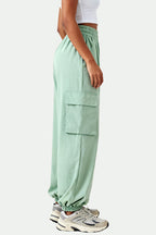 Breathable Skin-Friendly Loose Commuter Women's Sports Pants