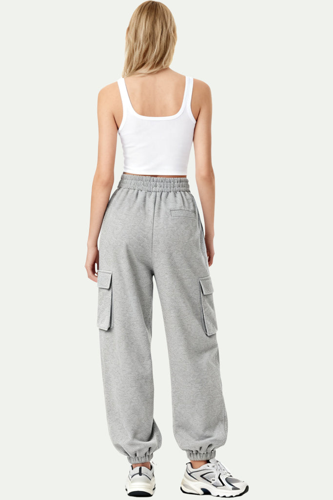 Sleek Cut Multi-Pocket Women's Sports Pants
