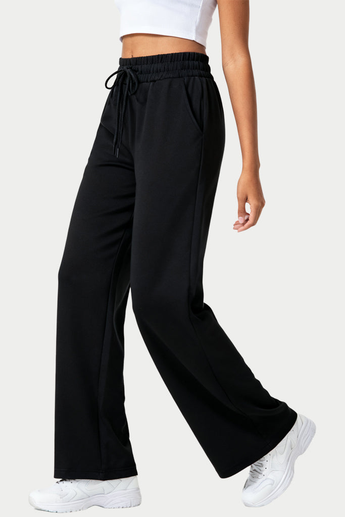 Women's Minimalist Solid Color Loose Comfortable Sports Pants